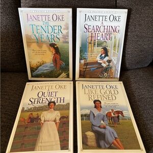 Janette Oke Book Set Prairie Legacy books 1-4